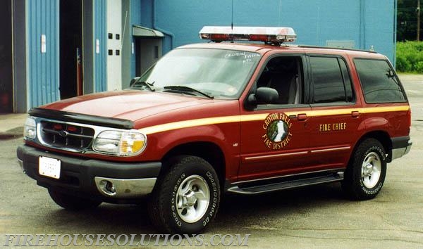 Former Chief's Car; 2000 Ford/Gowans Knight  in service between 2000-2007